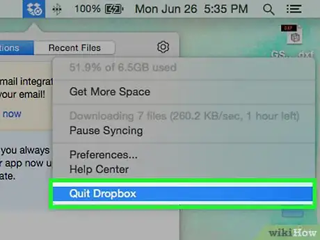 Image titled Uninstall Dropbox from a Mac Step 2