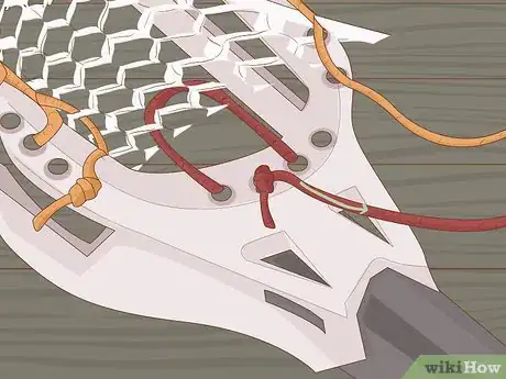 Image titled String a Lacrosse Stick Step 19