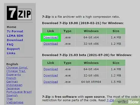 Image titled Highly Compress Files with 7zip Step 1