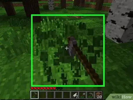 Image titled Plant Seeds in Minecraft Step 1