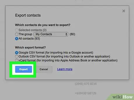 Image titled Export Gmail Contacts Step 7