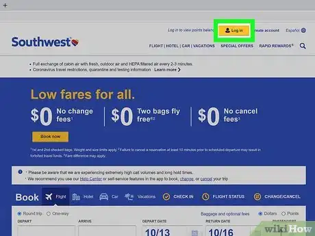 Image titled Add TSA PreCheck to Southwest Step 1