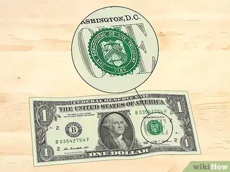 Image titled Check if a 1 Dollar Bill Is Real Step 5