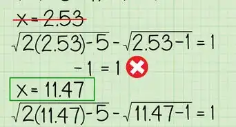 Solve Radical Equations