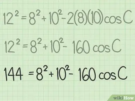 Image titled Use the Cosine Rule Step 13