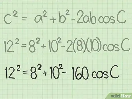 Image titled Use the Cosine Rule Step 12