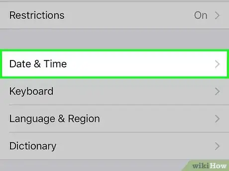 Image titled Change Date and Time on the iPhone Step 3