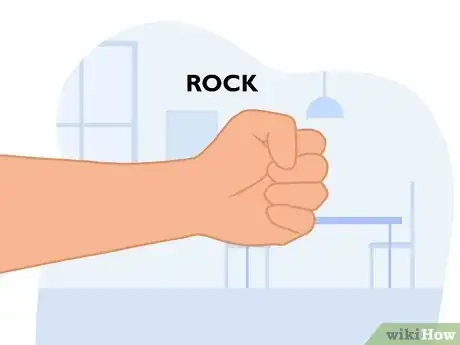 Image titled Play Rock, Paper, Scissors Step 1