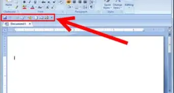 Customize the Quick Access Toolbar in Microsoft Word (Windows 7)