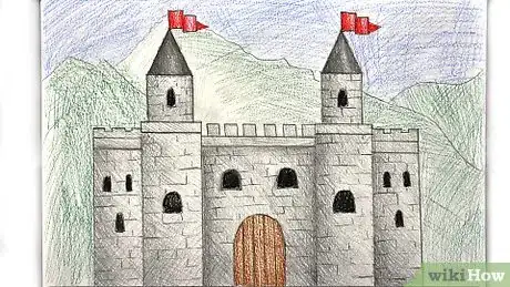 Image titled Draw a Medieval Castle Step 18