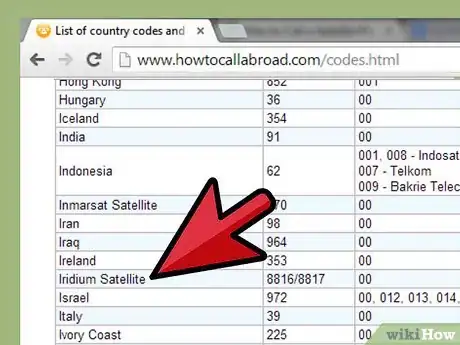 Image titled Call a Satellite Phone Number Step 2