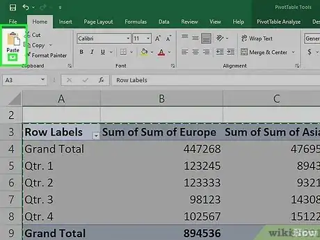 Image titled Delete a Pivot Table Step 7