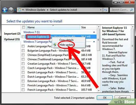 Image titled Uninstall Internet Explorer 11 for Windows 7 Step 7Bullet4