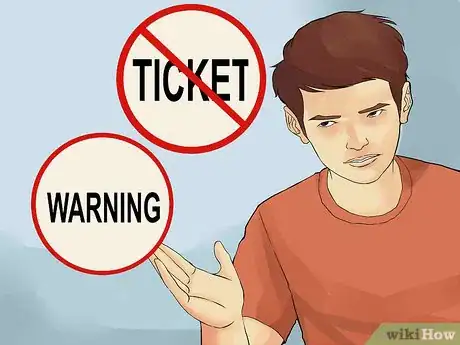 Image titled Get a Warning Instead of a Ticket Step 12