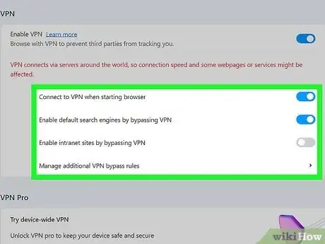 Image titled Turn on the Built‐In VPN for Opera Browser Step 9