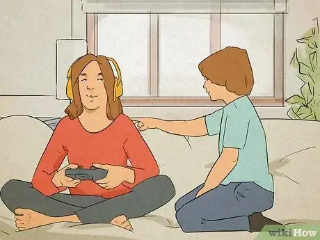 Image titled Connect to a Sibling Who Ignores You Step 1