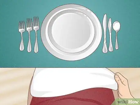 Image titled Use a Napkin with Proper Table Etiquette Step 3