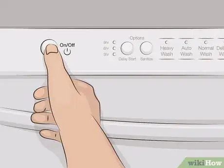 Image titled Use the Sanitize Setting on a Bosch SilencePlus 50 dBA Dishwasher Step 1