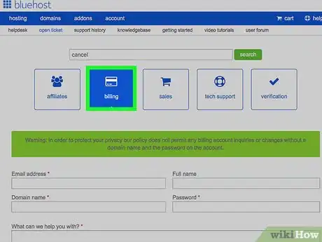 Image titled Cancel Bluehost Step 10