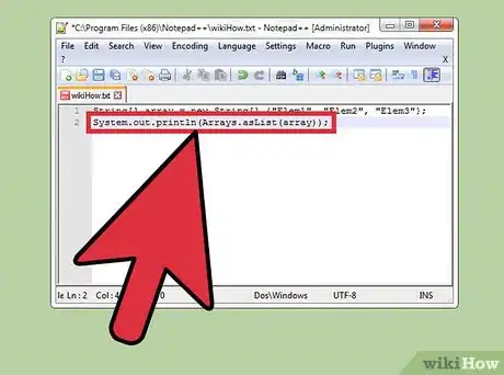 Image titled Print an Array in Java Step 5