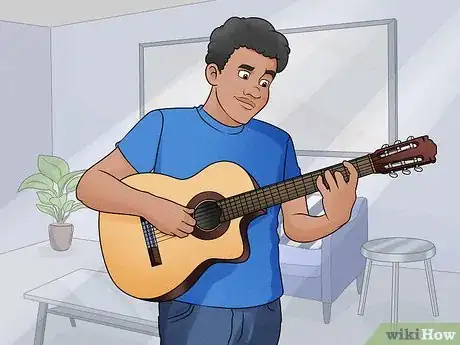 Image titled Make Your Fingers Hard for Guitar Step 1