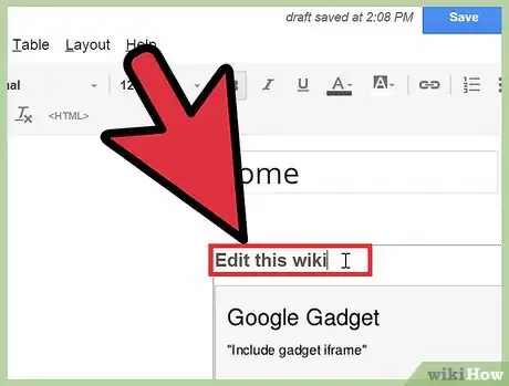 Image titled Make a Wiki with Google Step 8