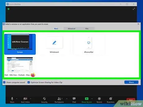 Image titled Share the Screen on Zoom Step 4
