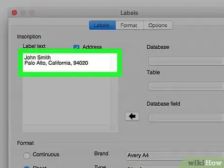 Image titled Print Address Labels Using OpenOffice Step 15