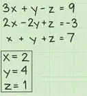 Solve Matrices