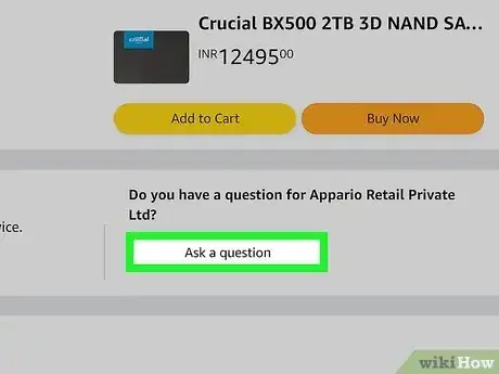 Image titled Contact a Seller on Amazon Step 3