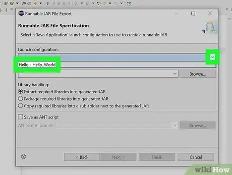 Image titled Create an Executable File from Eclipse Step 5