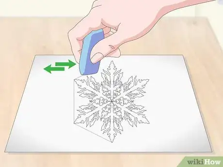 Image titled Draw a Snowflake Step 5