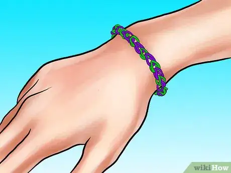 Image titled Make Loom Band Patterns Without the Loom Step 12