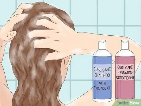 Image titled Make Curly Hair Beautiful and Frizz Free Step 1