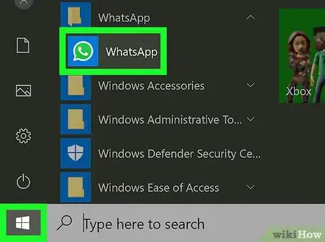 Image titled Save an Audio Message from WhatsApp to Your Desktop Computer Step 1