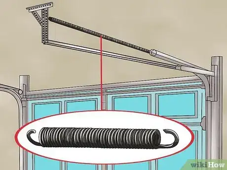 Image titled Adjust a Garage Door Spring Step 1