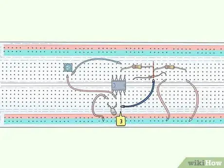 Image titled Build a Blinking Light Circuit Using Basic Components Step 11