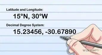 Write Latitude and Longitude