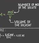 Calculate the Concentration of a Solution