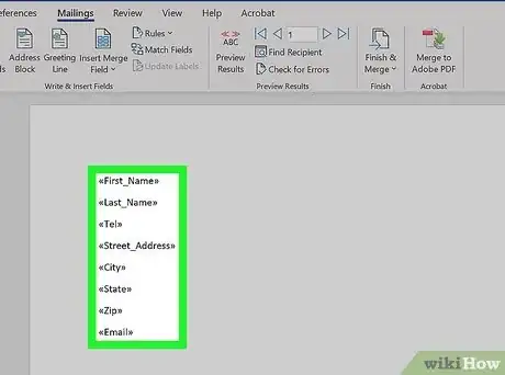 Image titled Mail Merge in Microsoft Word Step 18