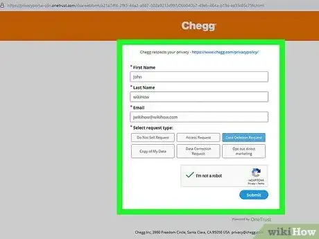 Image titled Delete Chegg Account Step 6