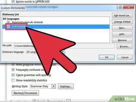 Image titled Add a Word to the Dictionary in Microsoft Word Step 4