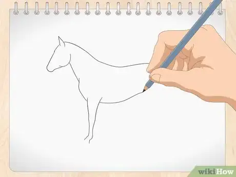 Image titled Draw a Simple Horse Step 8