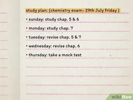 Image titled Study for an Approaching Exam Step 3