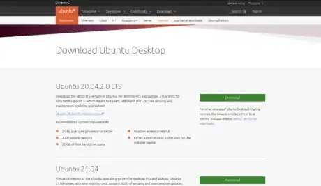 Image titled Ubuntu Website Download 20210510.png