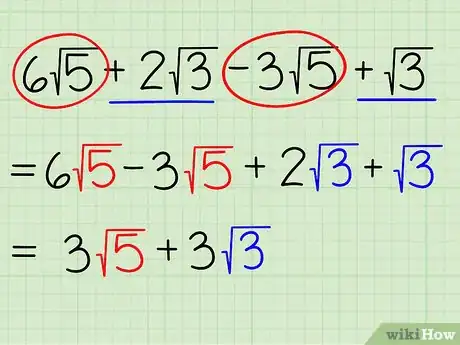 Image titled Add and Subtract Square Roots Step 3