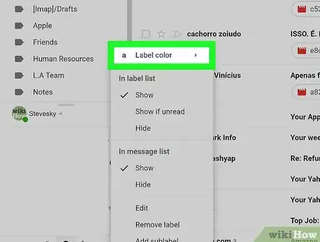 Image titled Color Code Labels in Gmail Step 8