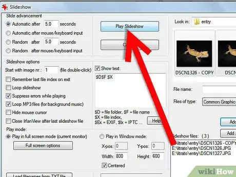 Image titled Create a Slideshow Using IrfanView Step 5