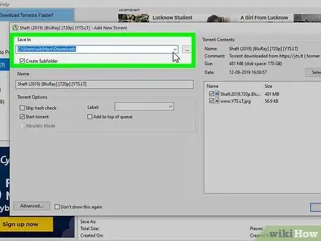 Image titled Download Movies Using uTorrent Step 13