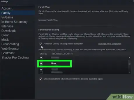 Image titled Share Steam Games with Family and Friends Step 6